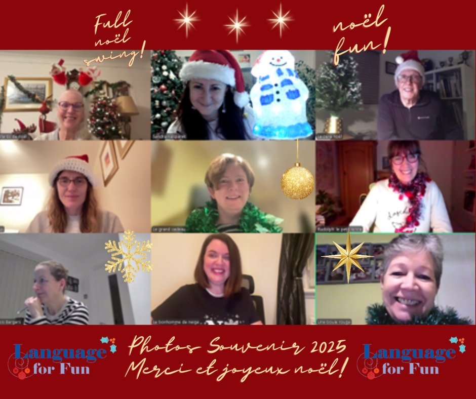 2025 Christmas Exclusive Online social with Sandra!