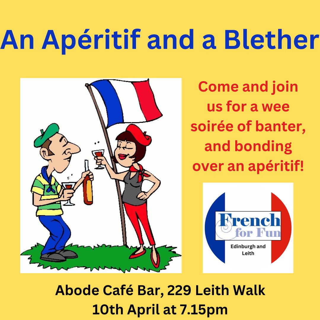 Aperitif and blether