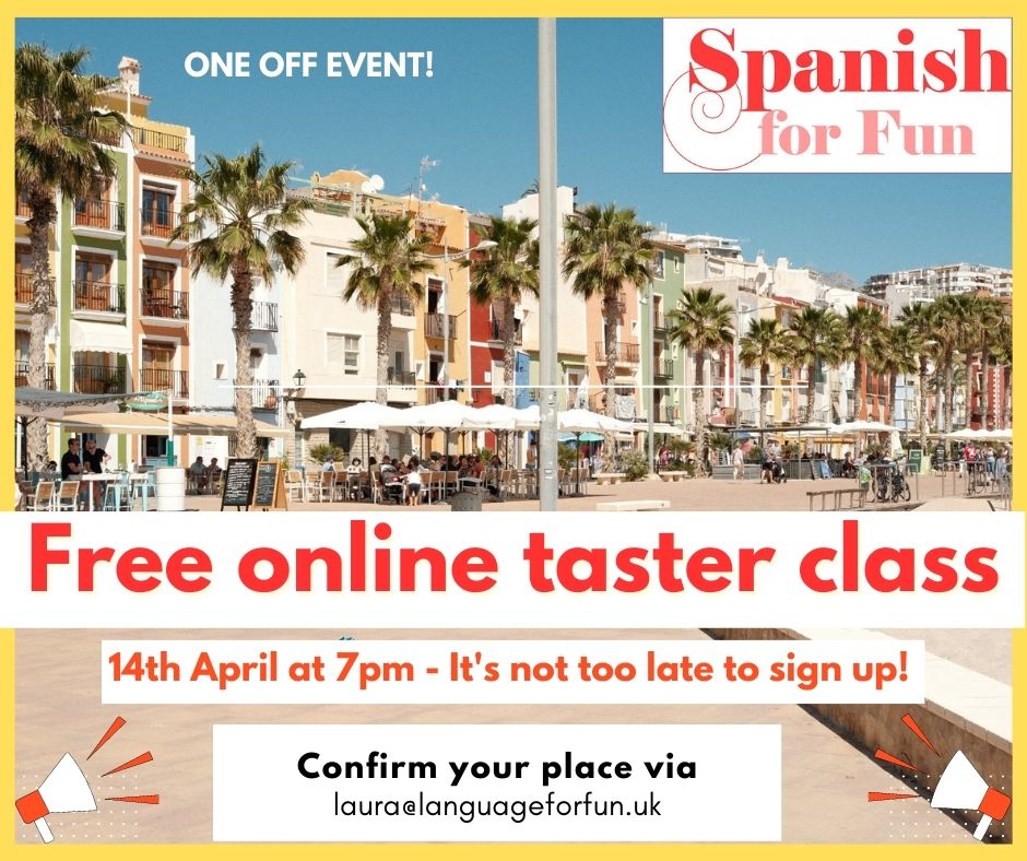 FREE Spanish Online Taster Class