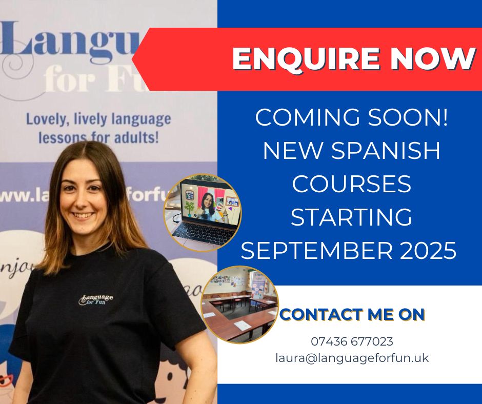 New Spanish Courses for September 2025