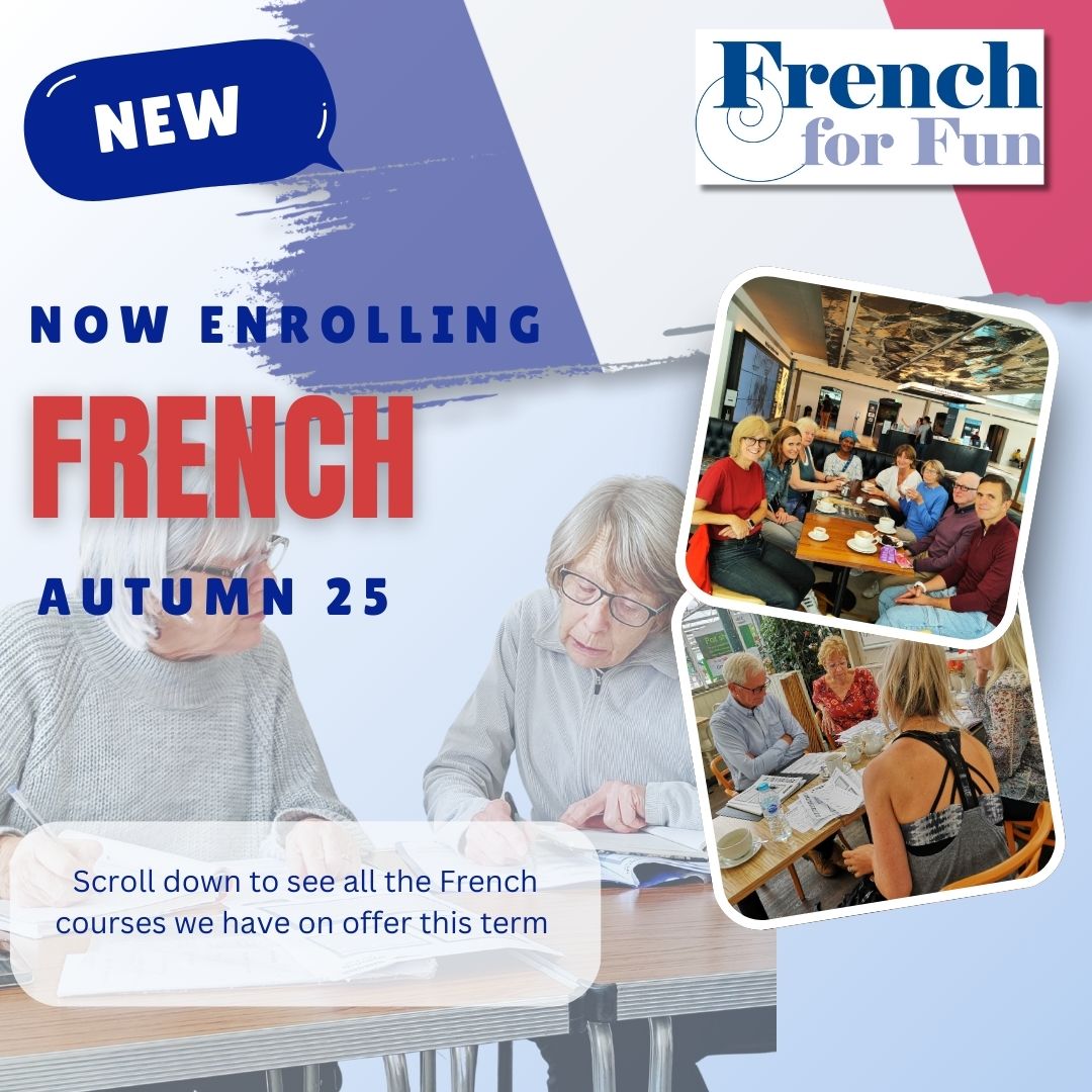 French in Greenwich enrolling Aut 25