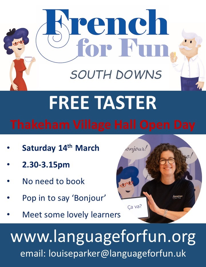French for Fun South Downs Free Taster