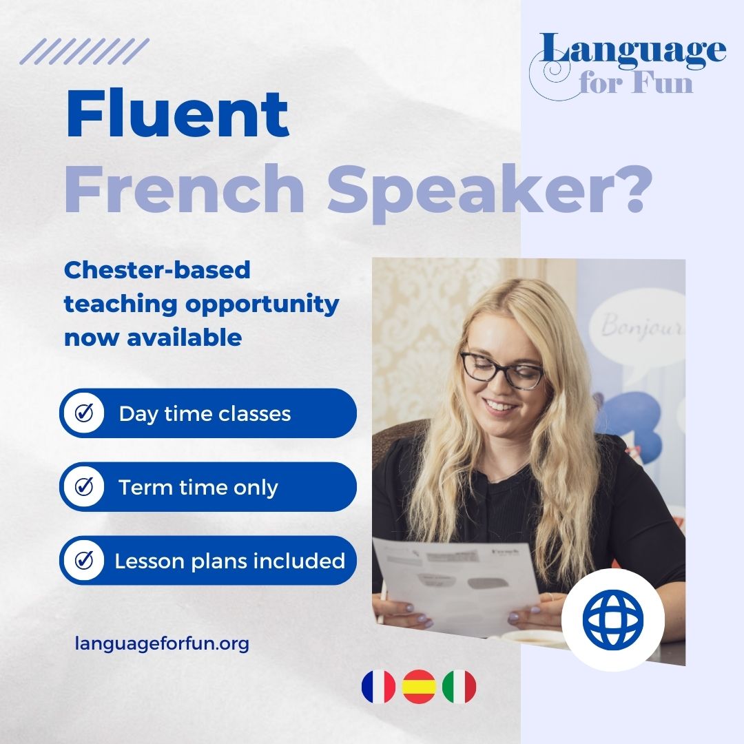 Start teaching French in Chester