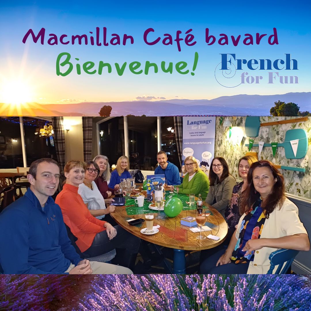 French conversational café bavard in Livingston ~ every last Monday of the month!