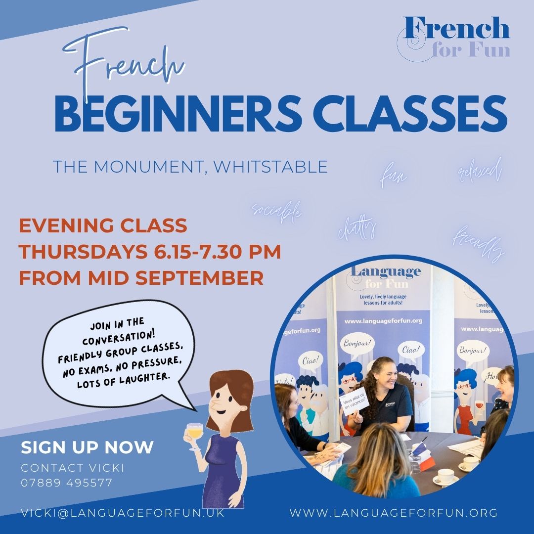 New BEGINNERS evening class Sept 2025