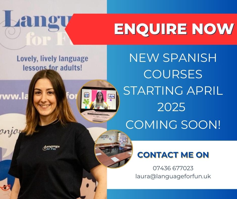 New Spanish Courses for April 2025