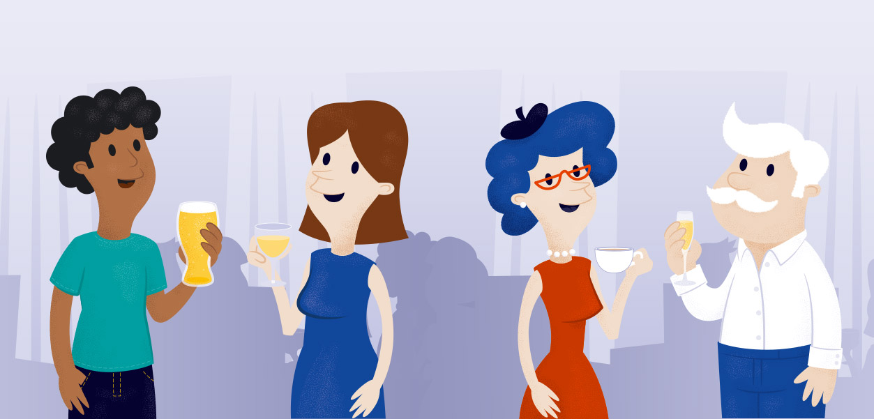 Monthly Language Social