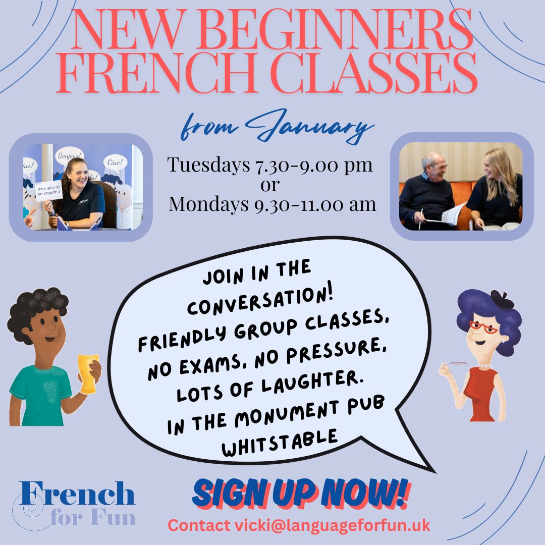 New BEGINNERS classes starting soon!
