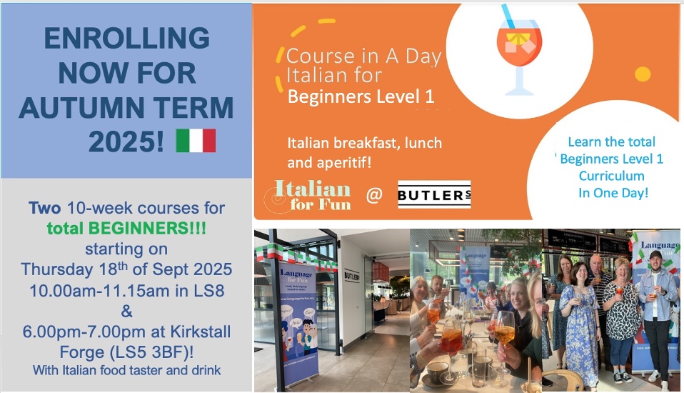 Enrolling now! NEW courses for total beginners September 2025!